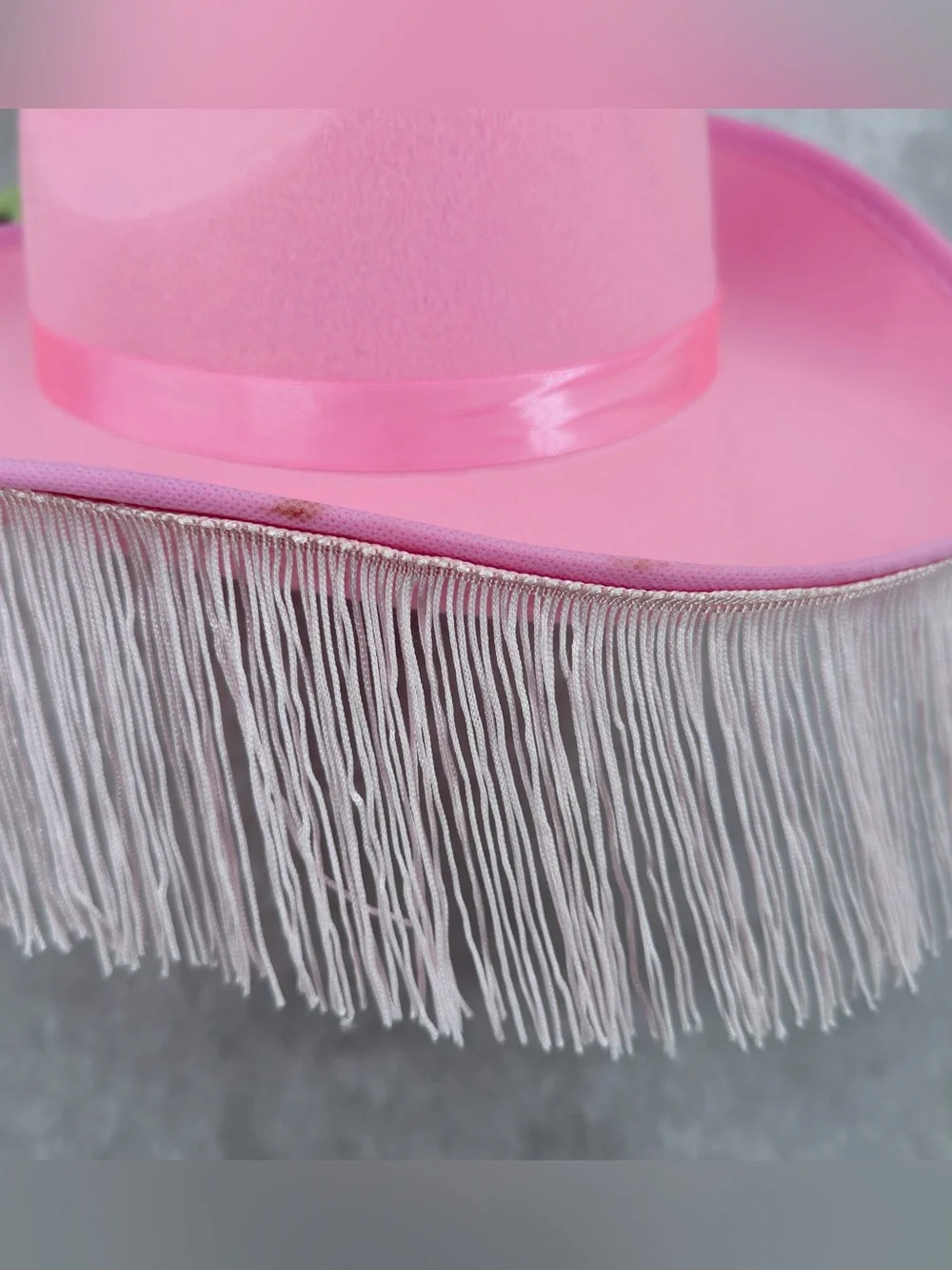 Pink Fringe Cowboy Hat for Kids